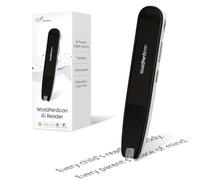 WorldPenScan AI Reader - Reading Pen with Built-in Dictionary & AI Reading Buddy for Kids | Grade-Level Reading Support | English, Spanish, Chinese | Text-to-Speech, Transcribe, Translation