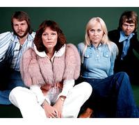 worldphotographs ABBA Group Agnetha Faltskog, Bjorn Ulvaeus, Benny Andersson, Anni-Frid Lyngstad 10x8 Photo