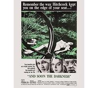 worldphotographs And Soon The Darkness (1970) Poster, Michele Dotrice, Pamela Franklin, Sandor Eles 10x8 Photo