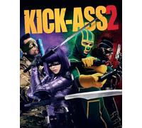 worldphotographs Kick-Ass 2 (2013) "Poster Aaron Taylor-Johnson, Chloe Grace Moretz, Christopher Mintz-Plasse, Jim Carrey 10x8 Photo