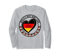 World's Best Aunt Ever German Aunt and Niece Nephew Merch Long Sleeve T-Shirt