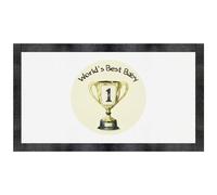 'World's Best Baby Trophy' Pet Feeding Mat (PM00029251)