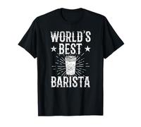 World's Best Barista Coffeemaker Baristas Espresso Coffee T-Shirt