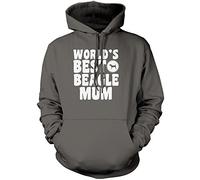 World's Best Beagle Mum Unisex Hoodie - Grey XX-Large