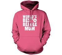 World's Best Beagle Mum Unisex Hoodie - Pink X-Large