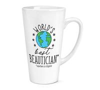 World's Best Beautician 17oz Large Latte Mug Cup