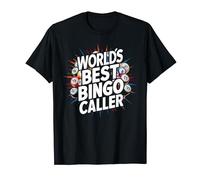 World's Best Bingo Caller Funny Bingo Player Bingo Night T-Shirt