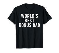 World's Best Bonus Dad Funny Family T-Shirt