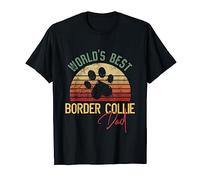 World's Best Border Collie Dad T-Shirt