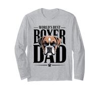 World's Best Boxer Dad Father Lover Long Sleeve T-Shirt