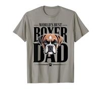 World's Best Boxer Dad Father Lover T-Shirt