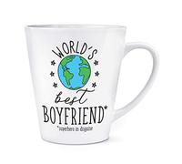 World's Best Boyfriend 12oz Latte Mug Cup