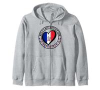 World's Best Brother Ever Proud To Be French Boy Kid Bro Zip Hoodie