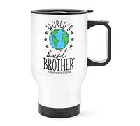 World's Best Brother Travel Mug Cup with Handle
