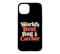 World's Best Bug Catcher Entomology Humor Case for iPhone 15 Plus