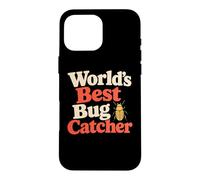 World's Best Bug Catcher Entomology Humor Case for iPhone 16 Pro Max