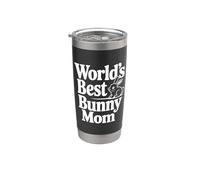 World's Best Bunny Mom Cute Rabbit Lover Stainless Steel Insulated Tumbler
