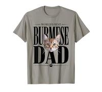 World's Best Burmese Dad Father Lover T-Shirt