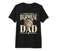 World's Best Burmese Dad Owner Lover Premium T-Shirt