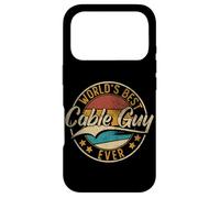 Worlds Best Cable Guy | Occupation Trades Worker Case for iPhone 17 Pro