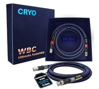 WORLDS BEST CABLES - 12 Foot - Ultimate - Revelation CRYO XLR Cable Pair