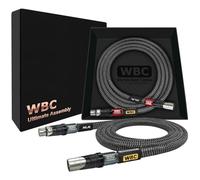 WORLDS BEST CABLES 75 CM ULTIMATE - 18 AWG - Ultra-Pure OFC -Ultra-Low-Capacitance (8.5pF/ft)- Premium Audiophile XLR Cable Pair with Silver-plated Custom Amphenol XLR Plugs & Carbon Tweed Jacket