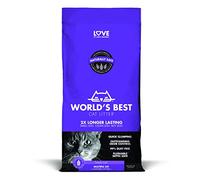 World's Best Cat Litter, Clumping, Biodegradable, Lavender 3.18kg