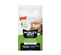 WORLD'S BEST CAT LITTER Comfort Care Unscented, 28-Pounds - Natural Ingredients, Quick Clumping, Flushable, 99% Dust Free & Made in USA - Long-Lasting Odor Control & Easy Scooping