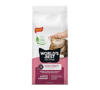 WORLD'S BEST CAT LITTER Good Habits Attractant Cat Litter, 8-Pounds - Natural Plant-Based Attractant, Quick Clumping, 99% Dust Free & Made in USA - Ideal for Training with Outstanding Odor Control