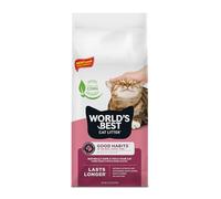 WORLD'S BEST CAT LITTER Good Habits Cat Attract Litter | Natural Plant-Based Attractant | Flushable Corn Litter | Unscented Odor Control | Low Tracking & Lightweight | 32lb Bag | 2+ Months Supply*