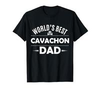 World's Best Cavachon Dad T Shirt - Cavachon Dog Owner Tee