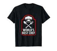World's Best Chef Cooking Baking Chef Foodie T-Shirt