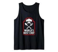 World's Best Chef Cooking Baking Chef Foodie Tank Top