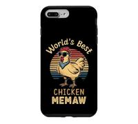 World's Best Chicken Memaw Hen Farmer Lover Case for iPhone 7 Plus/8 Plus