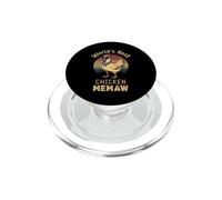World's Best Chicken Memaw Hen Farmer Lover PopSockets PopGrip for MagSafe