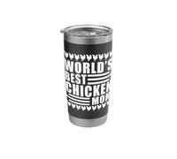 Worlds Best Chicken Mom Stainless Steel Insulated Tumbler