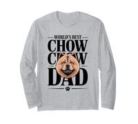 World's Best Chow Chow Dad Father Lover Long Sleeve T-Shirt