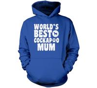 World's Best Cockapoo Mum Unisex Hoodie - Blue Large