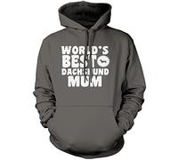 World's Best Dachshund Mum Unisex Hoodie - Grey Large
