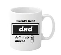 World's Best dad Definitely not Maybe Mug, Oasis Dad