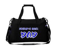 World's Best Dad Lightweight Travel Duffel Bag Large Capacity Weekender Luggage Breathable Overnight Backpack
