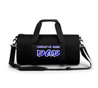 World's Best Dad Sport Gym Bag with Double Zipper Lightweight Travel Duffle Bags Weekender Overnight Backpack
