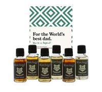 World's Best Dad You're a legend Green 6x3cl Whisky Gift Pack 6x3cl