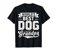 World's Best Dog Grandpa Funny Pet Owner Humor T-Shirt