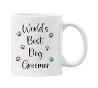 Worlds Best Dog Groomer Mug Thank You Gift