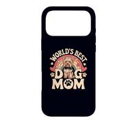 World's Best Dog Mom Yorkie Lover Owner Bohemian Rainbow Case for iPhone 17 Pro Max