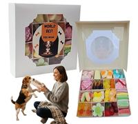 World's Best Dog Mum Sweet Gift Box | 500g Original Retro Pick n Mix Sweets | Gift For Mother's Day, Fur Mum, Nan, Mom, Birthdays, Parties & Christmas