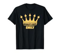 World's Best Emily Funny Name Emily Saying Value Graphic T-Shirt