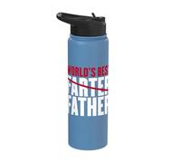 World's Best Farter Father Father's Day Stainless Steel Insulated Water Bottle