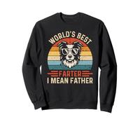 World's Best Farter I Mean Father's Day Funny Dad Saying Sweatshirt
